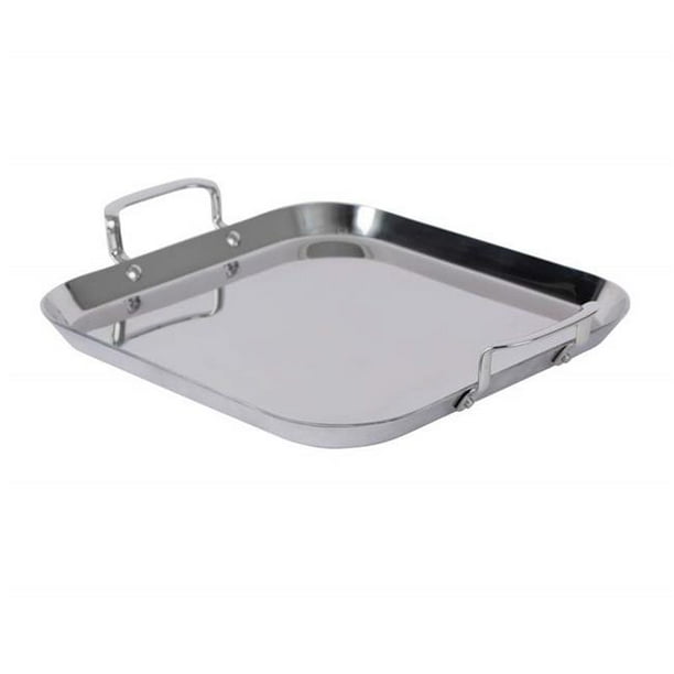 5-Ply Stainless Steel Double Griddle